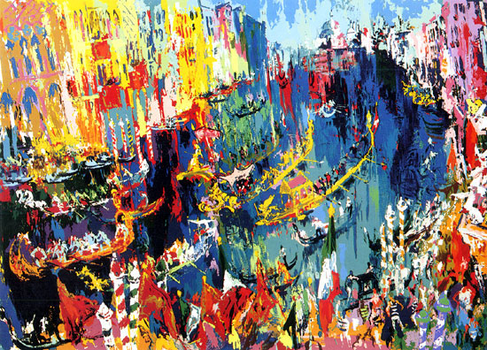 Regatta Of The Gondoliers LeRoy Neiman Originals 702-222-2221