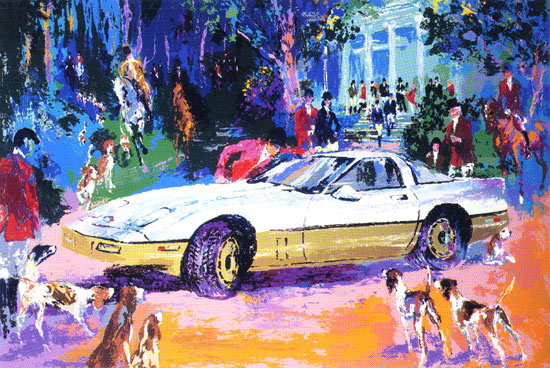 Rendezvous A La Corvette LeRoy Neiman Originals 702-222-2221