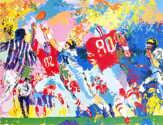 Rivalry (Michigan And Ohio State) LeRoy Neiman Originals 702-222-2221