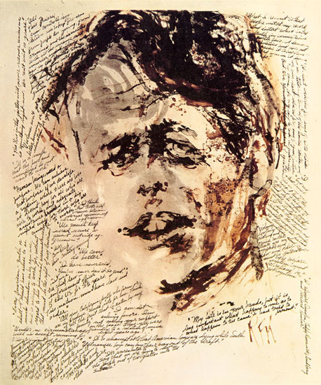 Robert F. Kennedy Memorial LeRoy Neiman Originals 702-222-2221