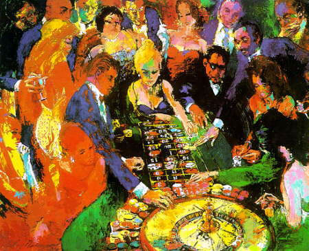 Roulette II LeRoy Neiman Originals 702-222-2221