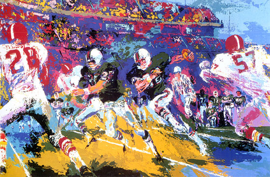 Running Back LeRoy Neiman Originals 702-222-2221