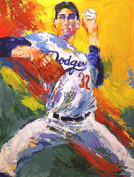 Sandy Koufax LeRoy Neiman Originals 702-222-2221