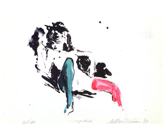 Saugatuck (Nude) LeRoy Neiman Originals 702-222-2221