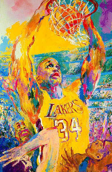 Shaq LeRoy Neiman Originals 702-222-2221