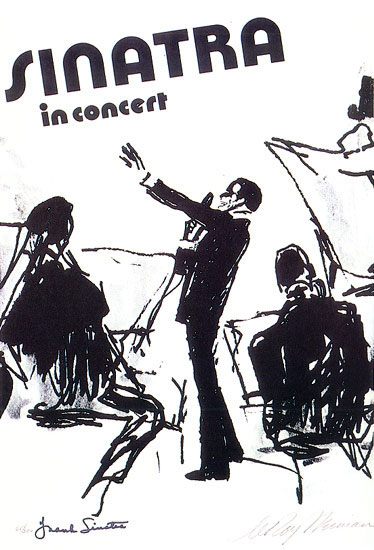 Sinatra In Concert LeRoy Neiman Originals 702-222-2221