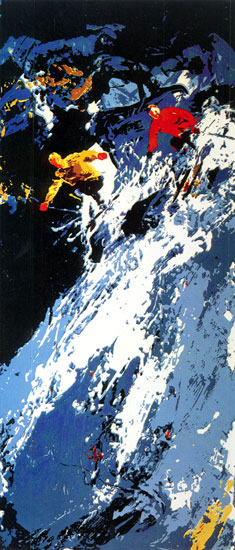 Ski Slope LeRoy Neiman Originals 702-222-2221