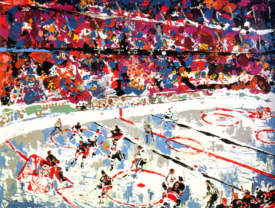 Slap Shot LeRoy Neiman Originals 702-222-2221