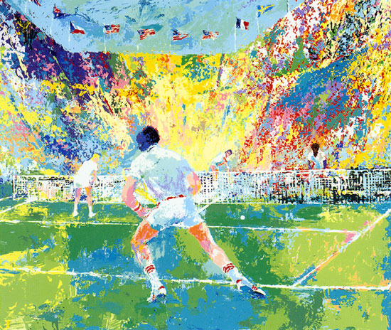 Stadium Tennis LeRoy Neiman Originals 702-222-2221