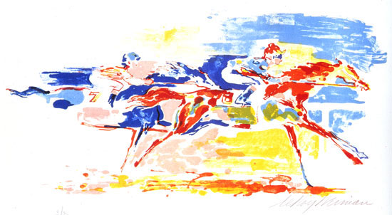 Swiss Race LeRoy Neiman Originals 702-222-2221