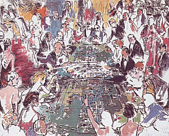 The Game Of Life LeRoy Neiman Originals 702-222-2221