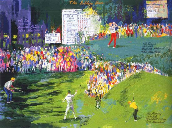 The Golden Bear LeRoy Neiman Originals 702-222-2221