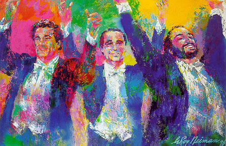 The Three Tenors LeRoy Neiman Originals 702-222-2221