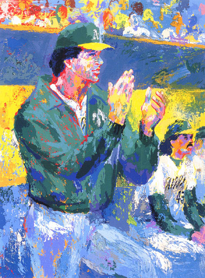 Tony LaRussa  Manager Of The Year LeRoy Neiman Originals 702-222-2221