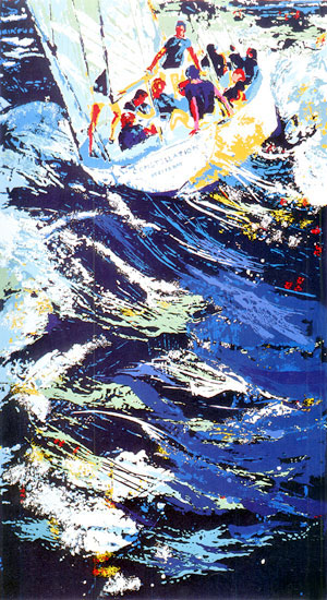 Twelve Meter Yacht Race LeRoy Neiman Originals 702-222-2221