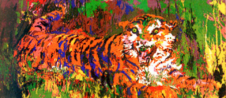 Young Tiger LeRoy Neiman Originals 702-222-2221