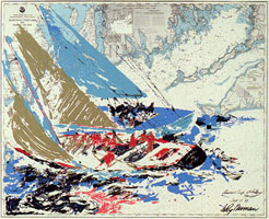 LeRoy Neiman Originals Call 702-222-2221 Americas Cup