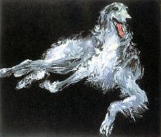 LeRoy Neiman Originals Call 702-222-2221 Borzoi