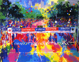 LeRoy Neiman Originals Call 702-222-2221 Classic Marathon Finish