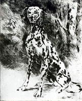 LeRoy Neiman Originals Call 702-222-2221 Dalmation