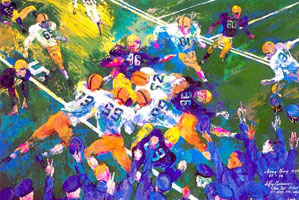 LeRoy Neiman Originals Call 702-222-2221 Defending Victory  1946