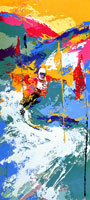 LeRoy Neiman Originals Call 702-222-2221 Downhill