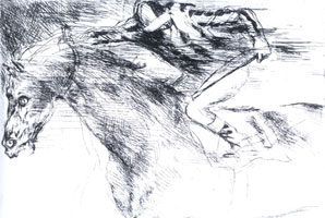 LeRoy Neiman Originals Call 702-222-2221 Whipping Boy